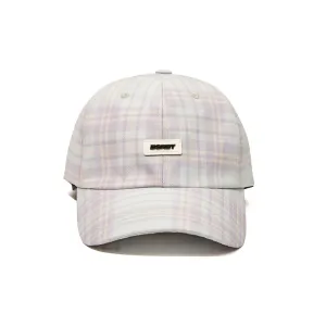 BS WAPPEN CAP PINK CHECK