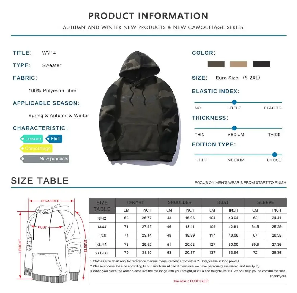 Camouflage Camo King Hoodie: Your Winter Revolution in Style
