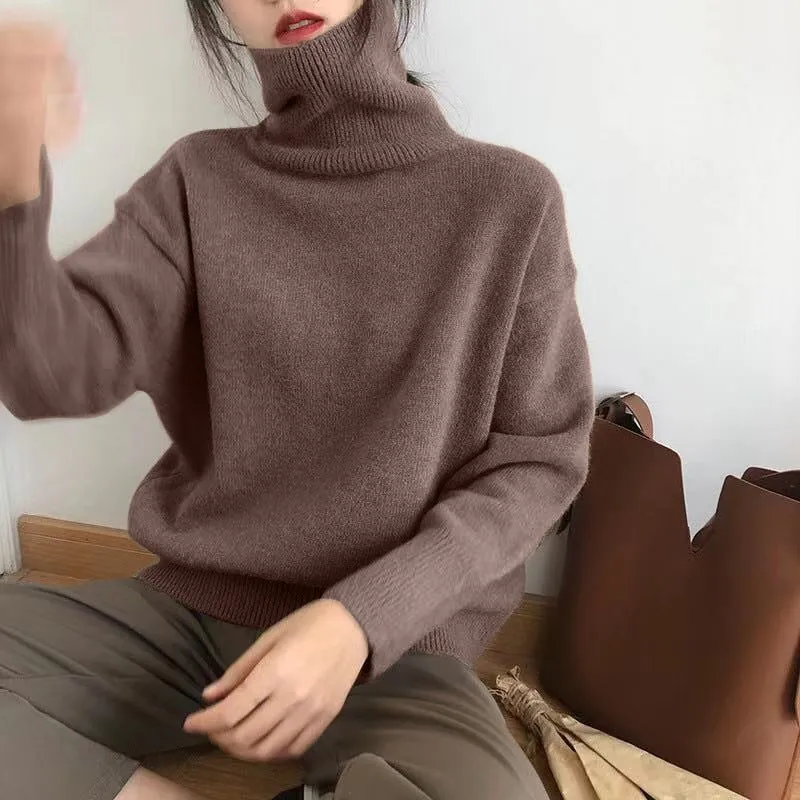Elegant Turtle Neck Sweater