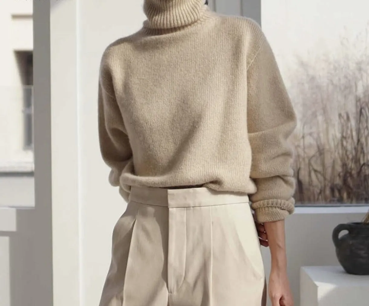 Elegant Turtle Neck Sweater