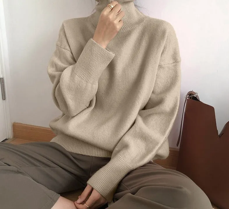 Elegant Turtle Neck Sweater