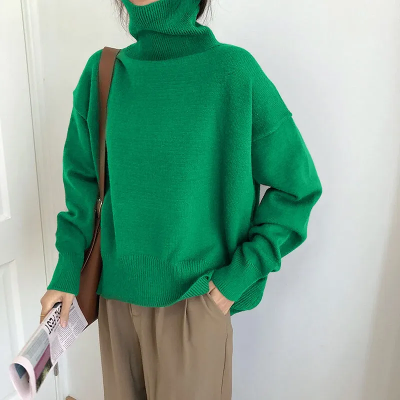 Elegant Turtle Neck Sweater