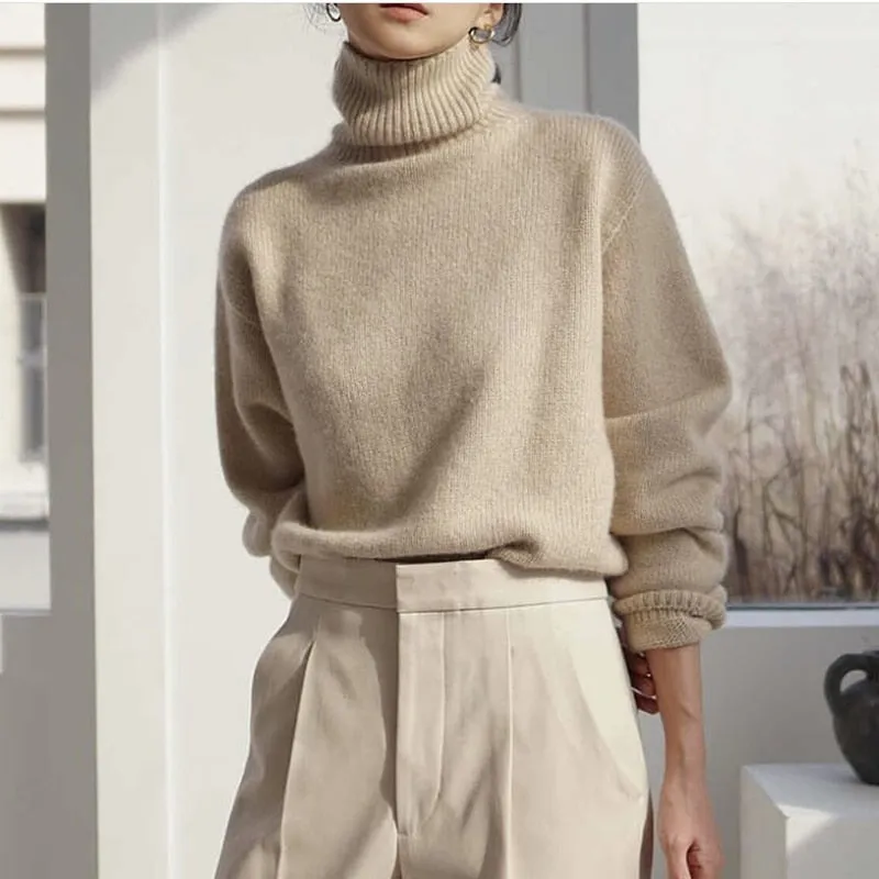 Elegant Turtle Neck Sweater