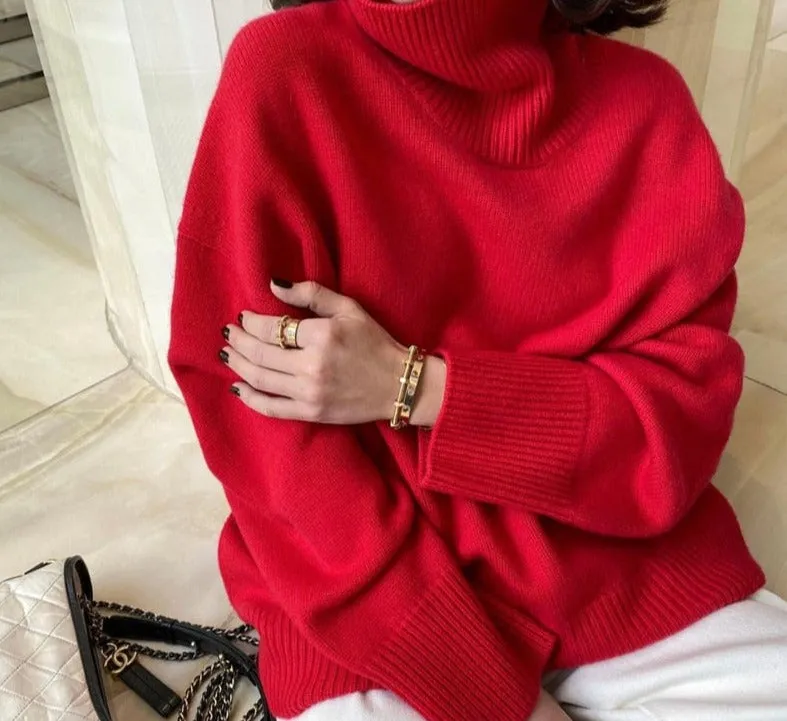 Elegant Turtle Neck Sweater