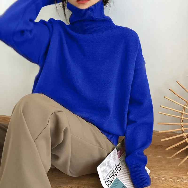 Elegant Turtle Neck Sweater