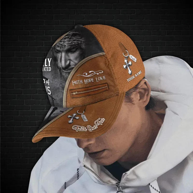Fully Vaccinated By The Blood Of Jesus 3D Full Print Baseball Cap Hat, Faith Over Fear Classic Cap Hat