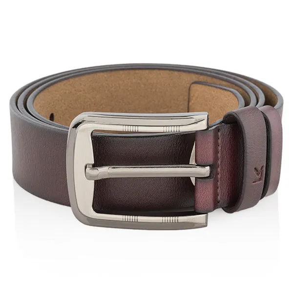 Genuine Leather Pin Buckle Belt