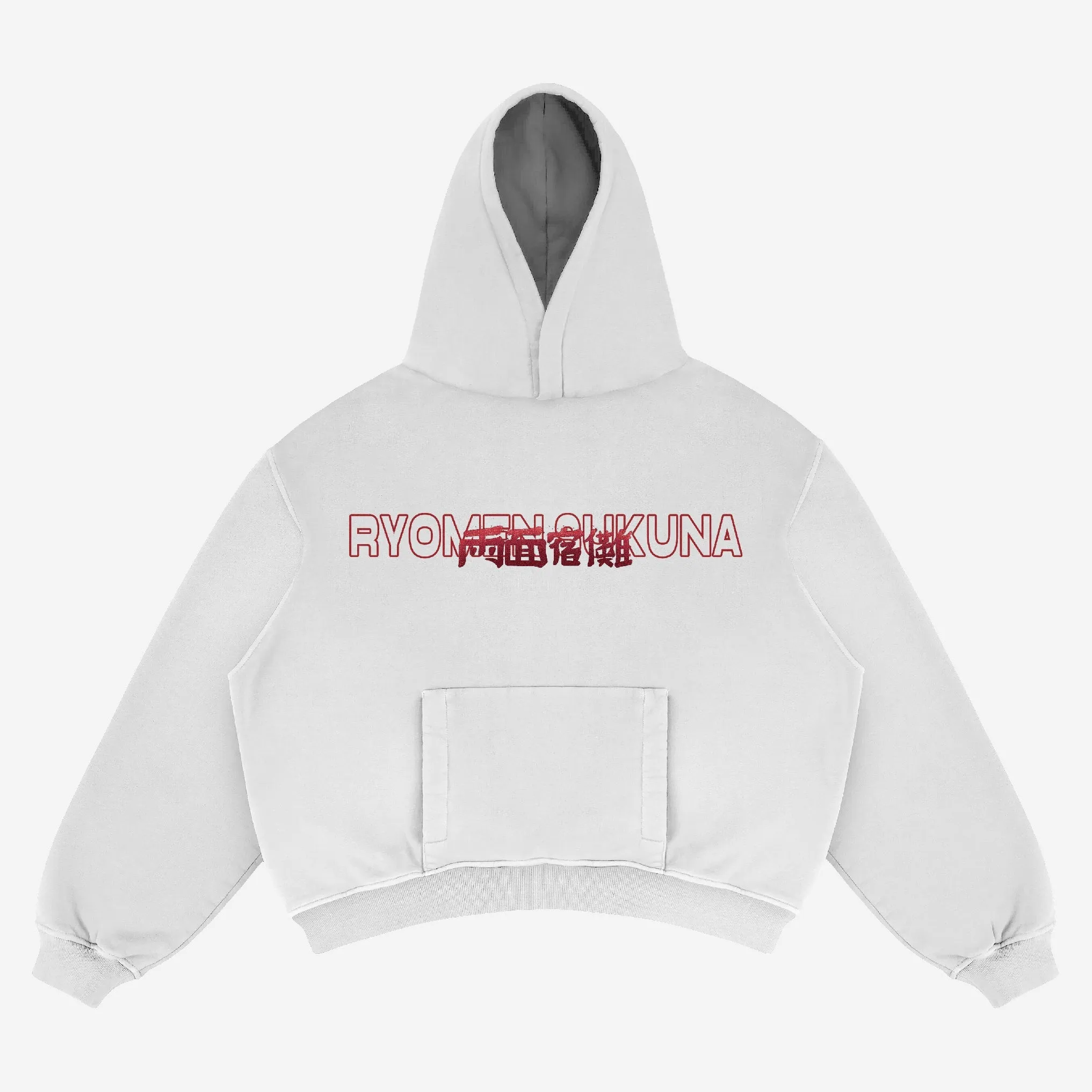 Jujutsu Kaisen Sukuna Fire Anime Hoodie - Embrace the Power of the King of Curses