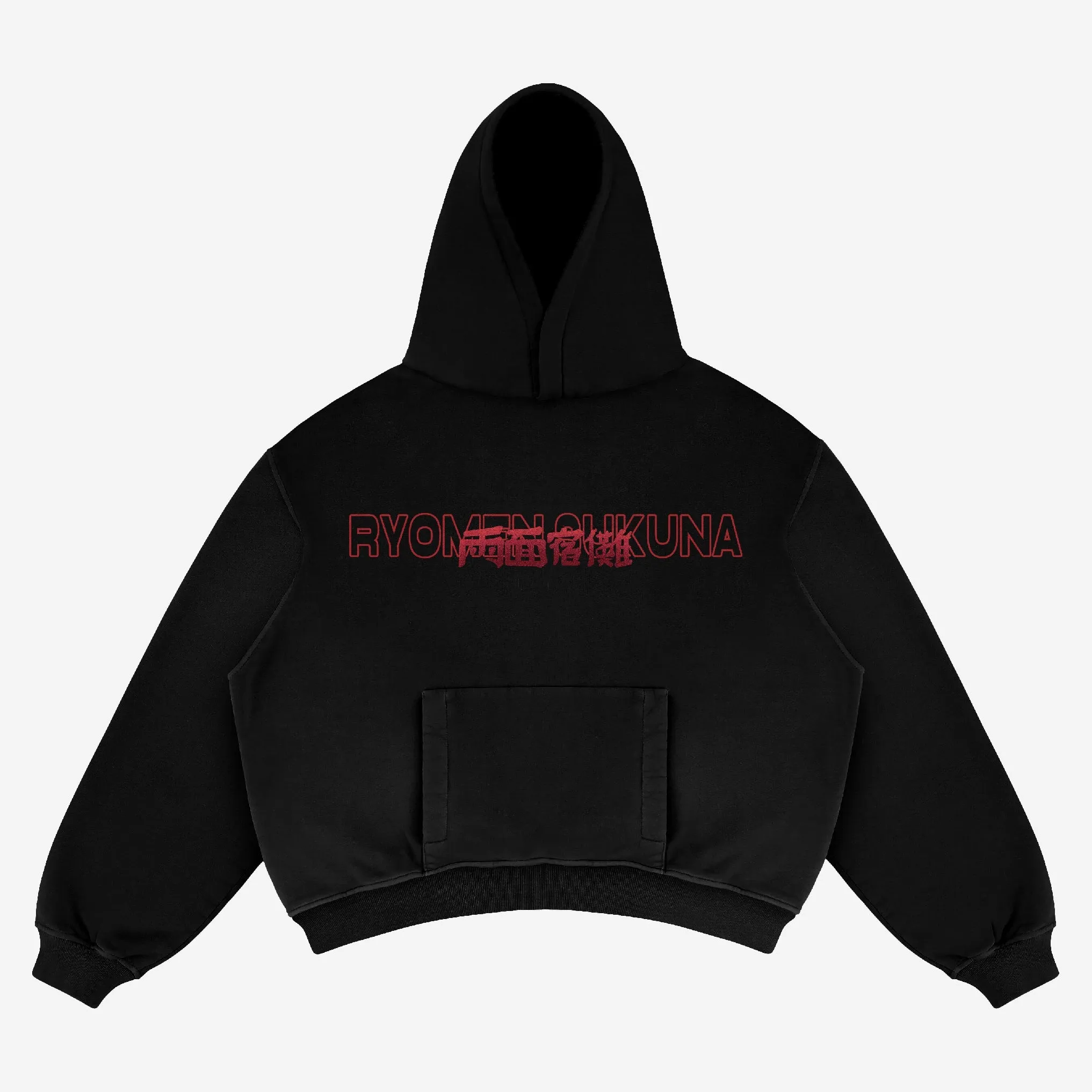 Jujutsu Kaisen Sukuna Fire Anime Hoodie - Embrace the Power of the King of Curses
