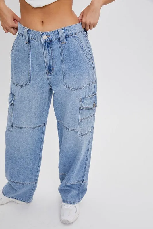 Light Cargo Jeans