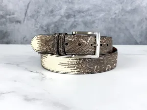 Lizard Belt: Natural Ring