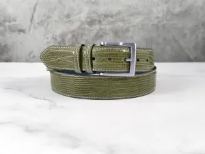 Lizard Belt: Olive