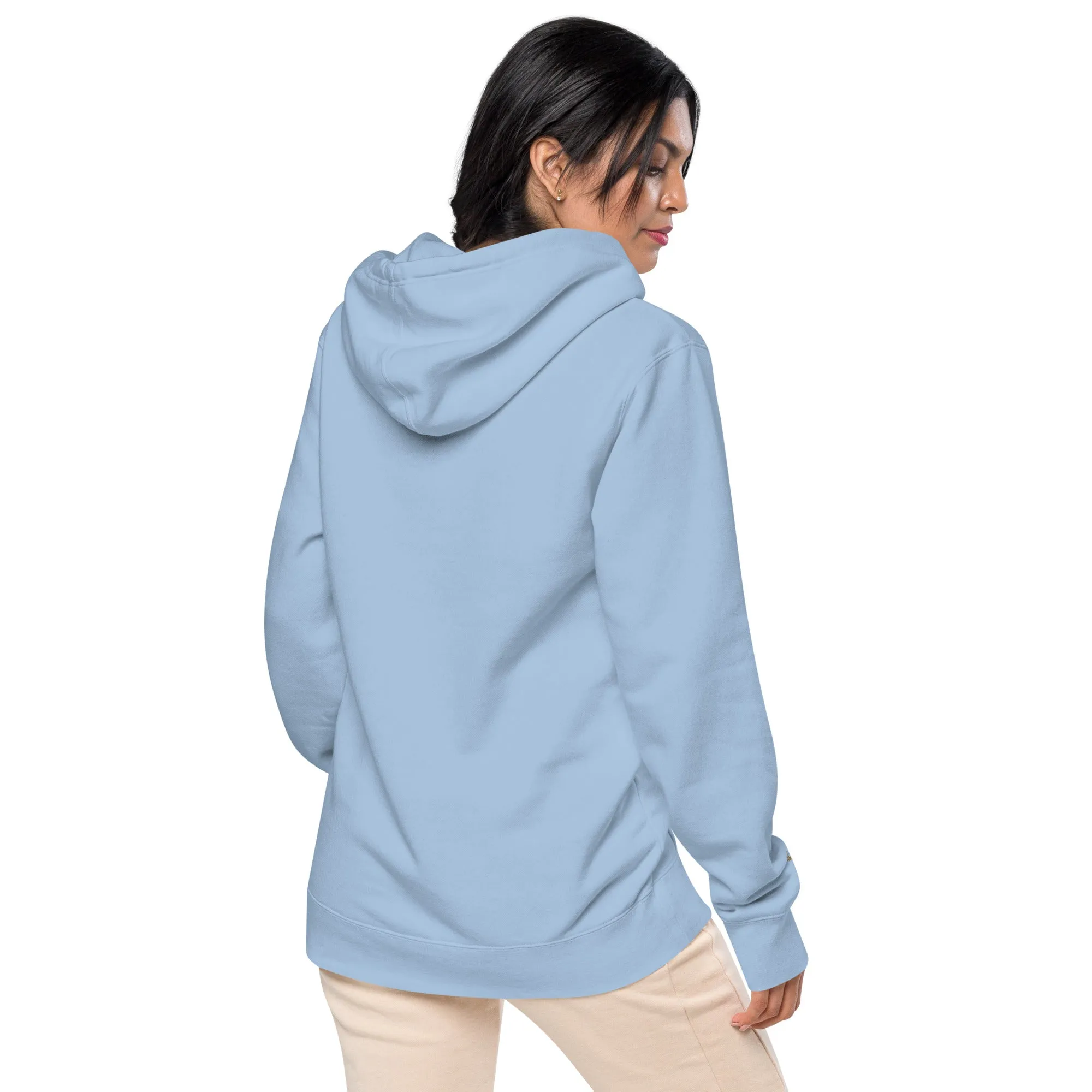 Mama Embroidered Mother’s Gift Unisex Pigment-Dyed Hoodie
