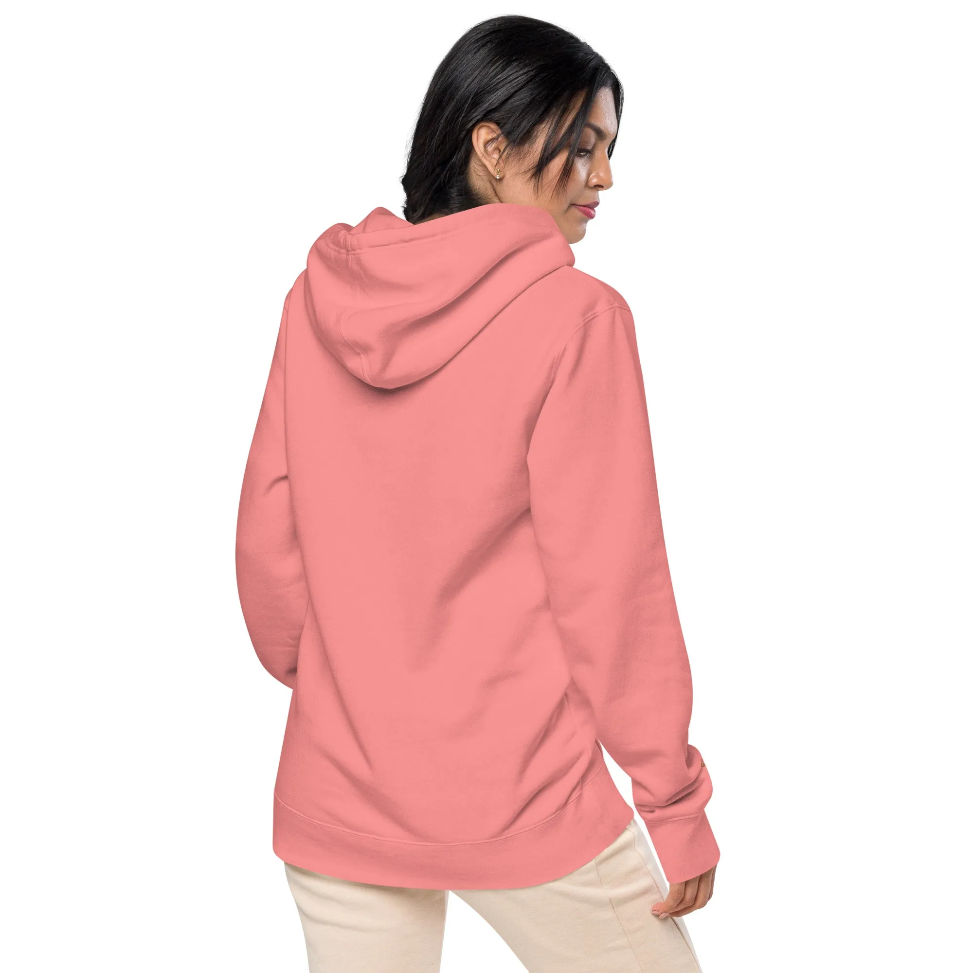 Mama Embroidered Mother’s Gift Unisex Pigment-Dyed Hoodie
