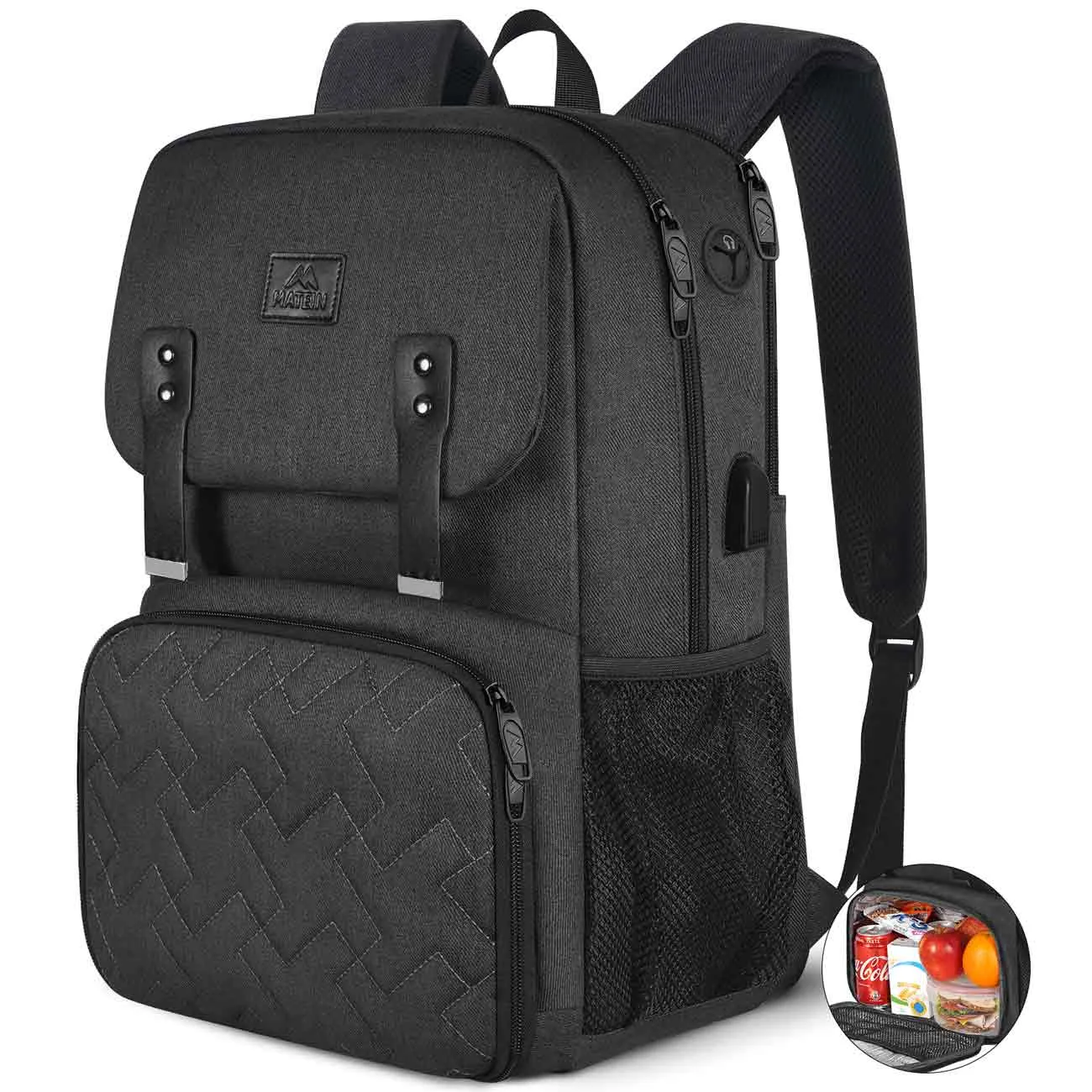Matein Bookbag with Lunch Box