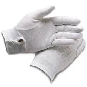 Men's Nylon Dress Gloves With Wrist Snap