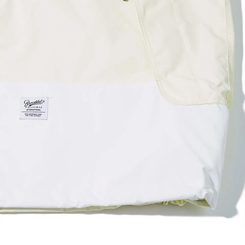 MMM HF WINDBREAKER HOODED JACKET WHITE