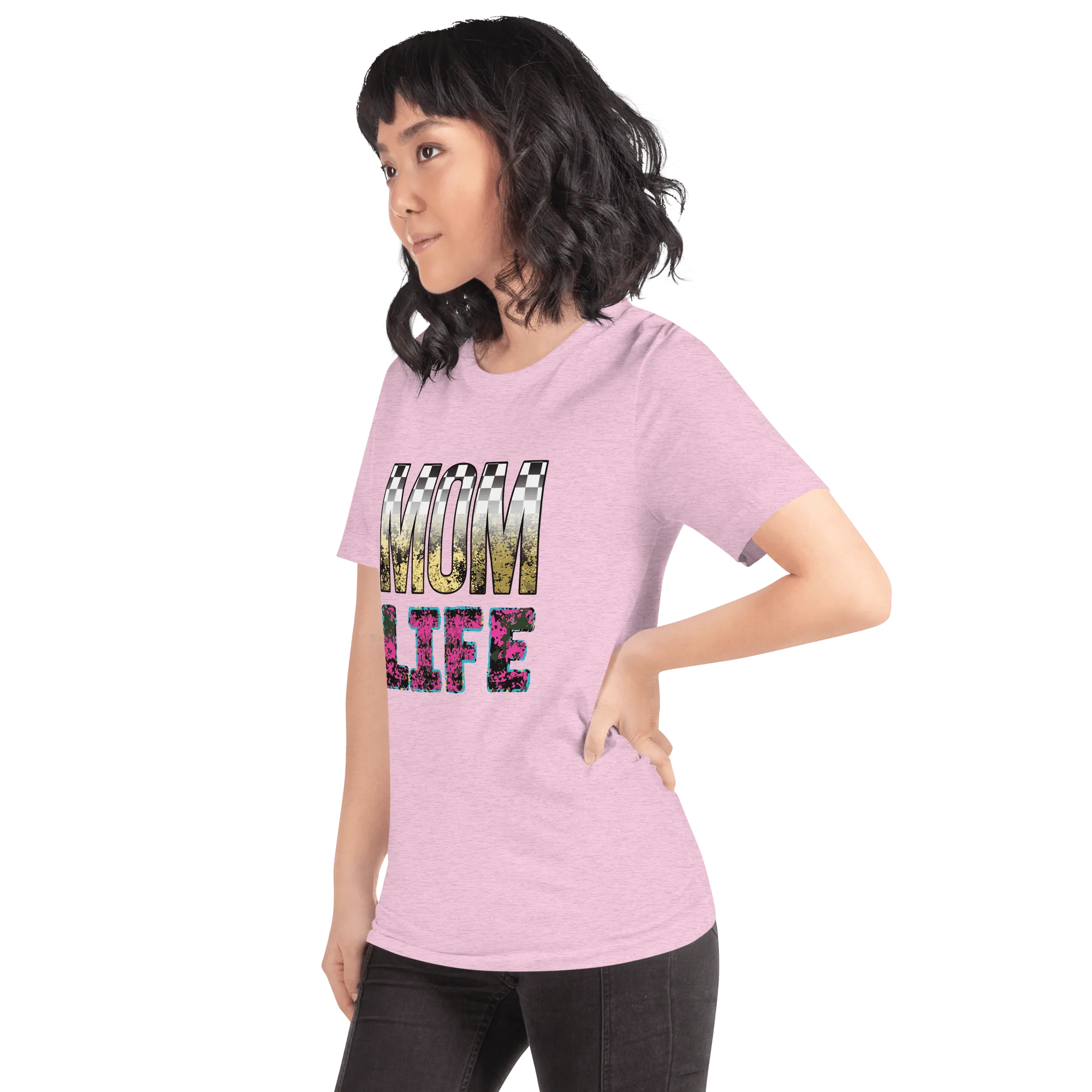 Mom Life Racing Unisex T-shirt