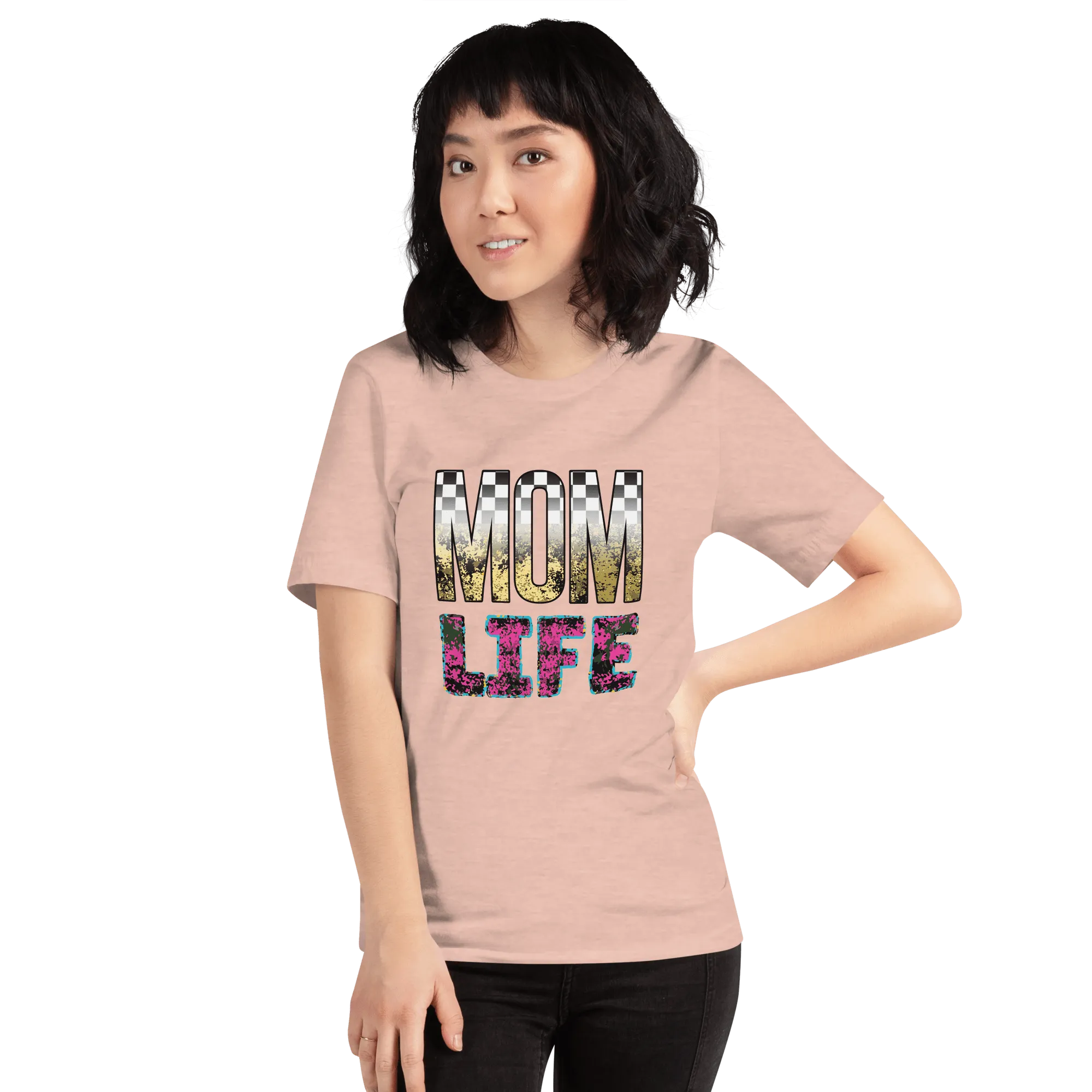 Mom Life Racing Unisex T-shirt