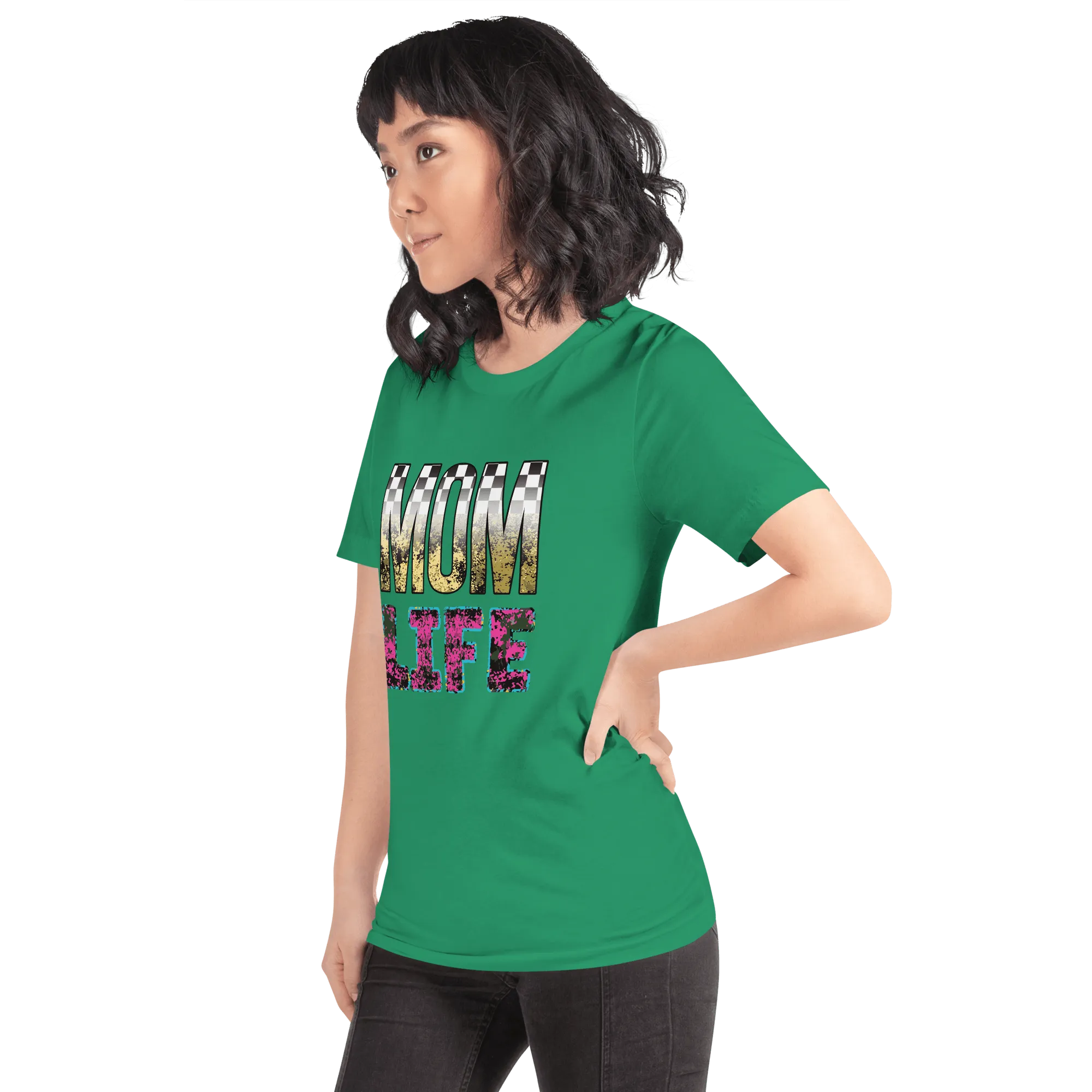 Mom Life Racing Unisex T-shirt