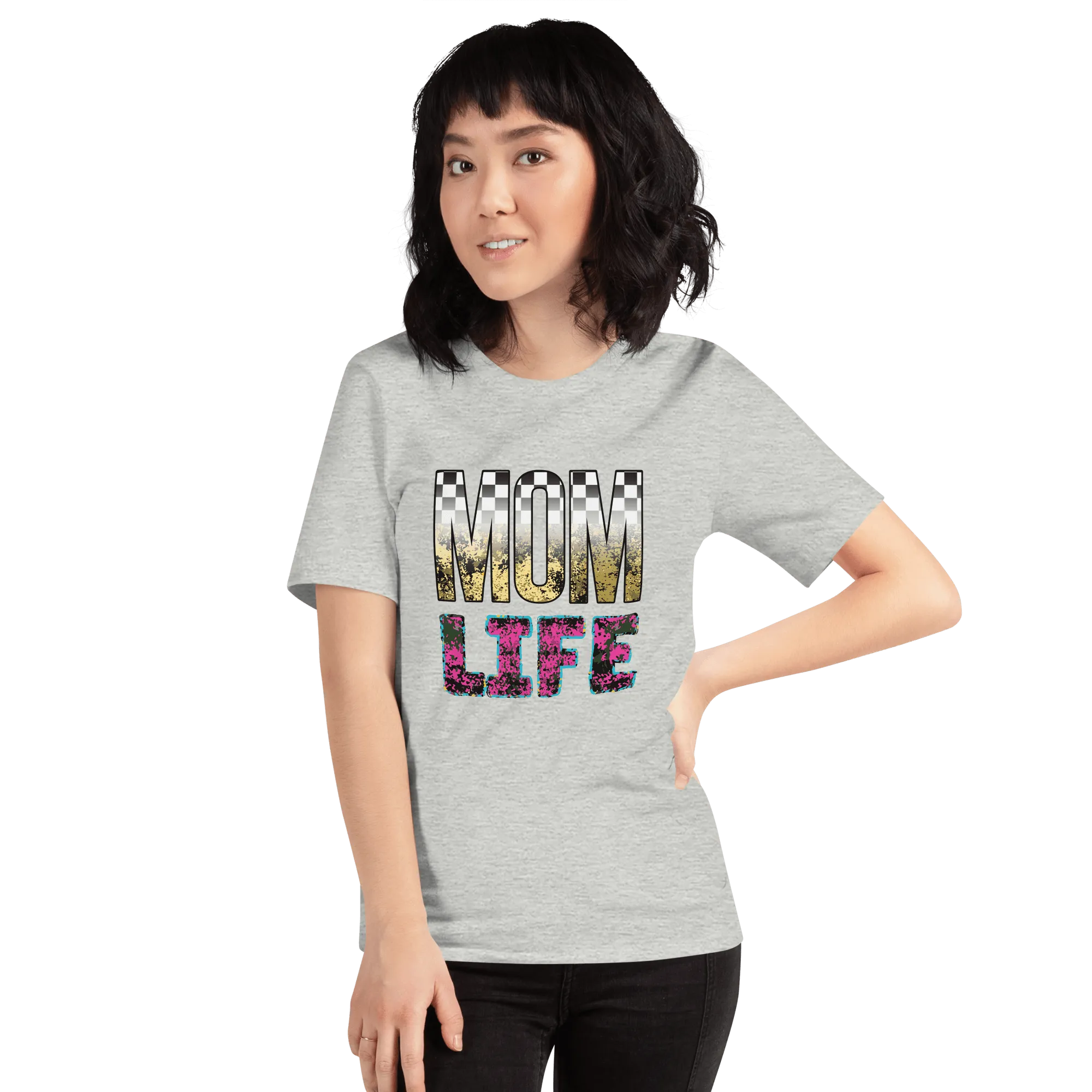 Mom Life Racing Unisex T-shirt