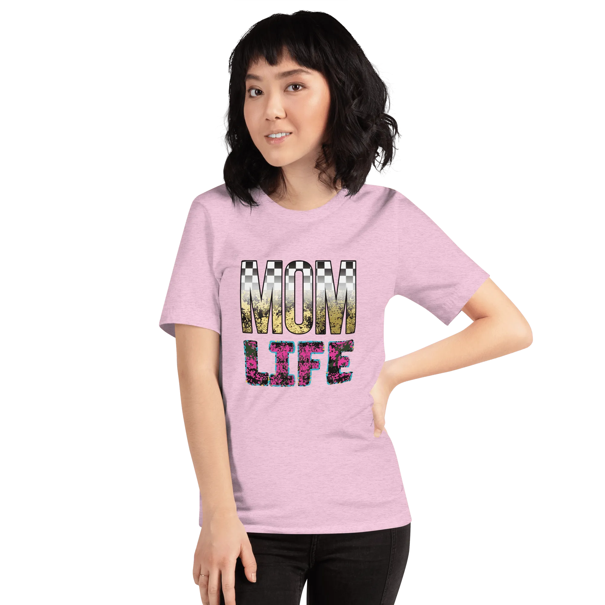 Mom Life Racing Unisex T-shirt