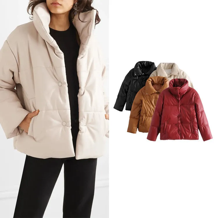 New Winter Loose-fit Single-breasted Jacket
