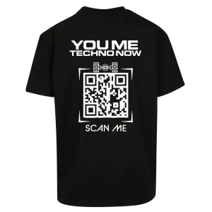 Oversize Shirt YOU ME TECHNO NOW ? Your Design