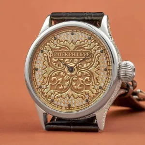Patek Philippe Pocket Watch Converted Wristwatch 40mm