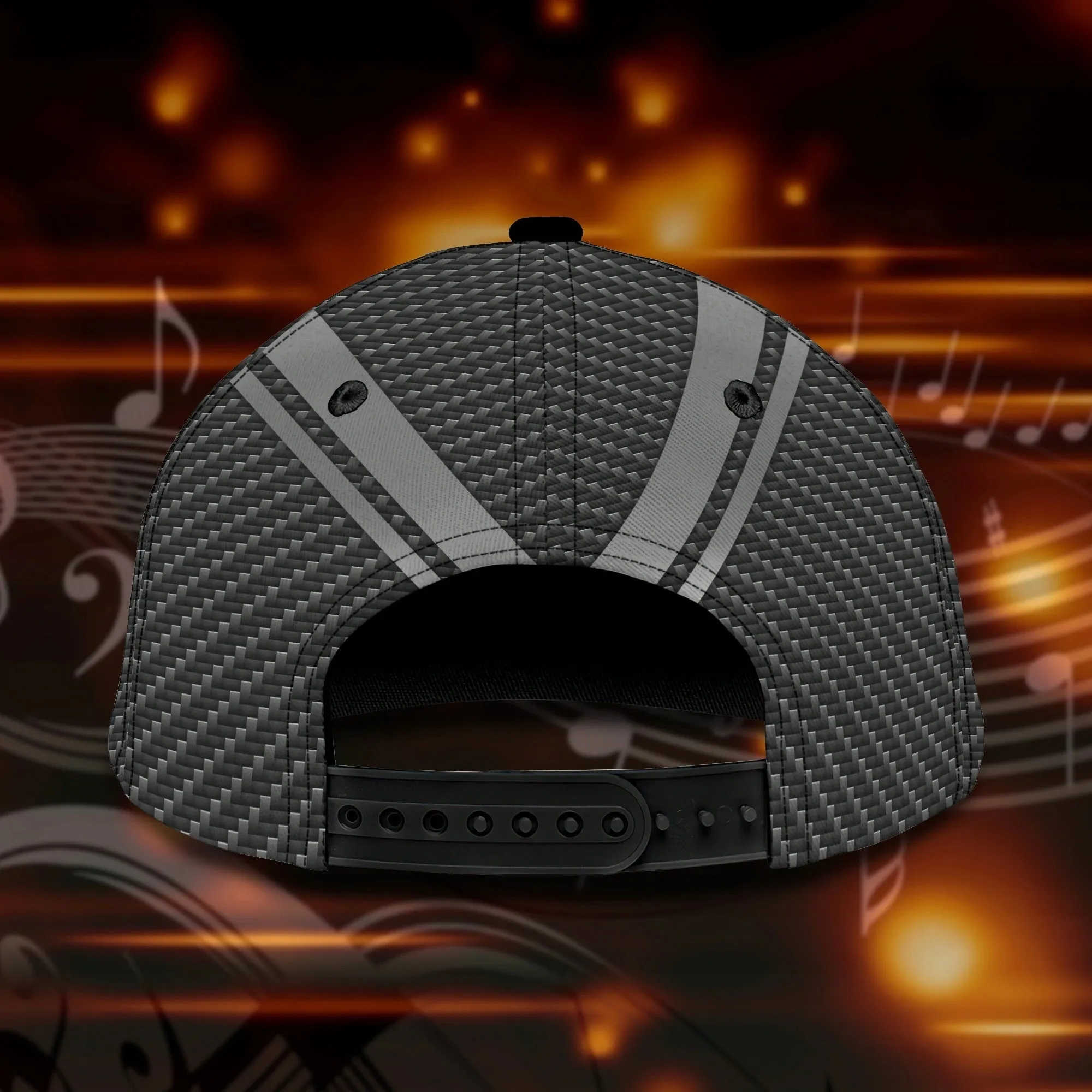 Personalized Classic 3D Guitar Cap, Love Guitar, Baseball Cap For Guitar Man, Gift For Guitar Lover
