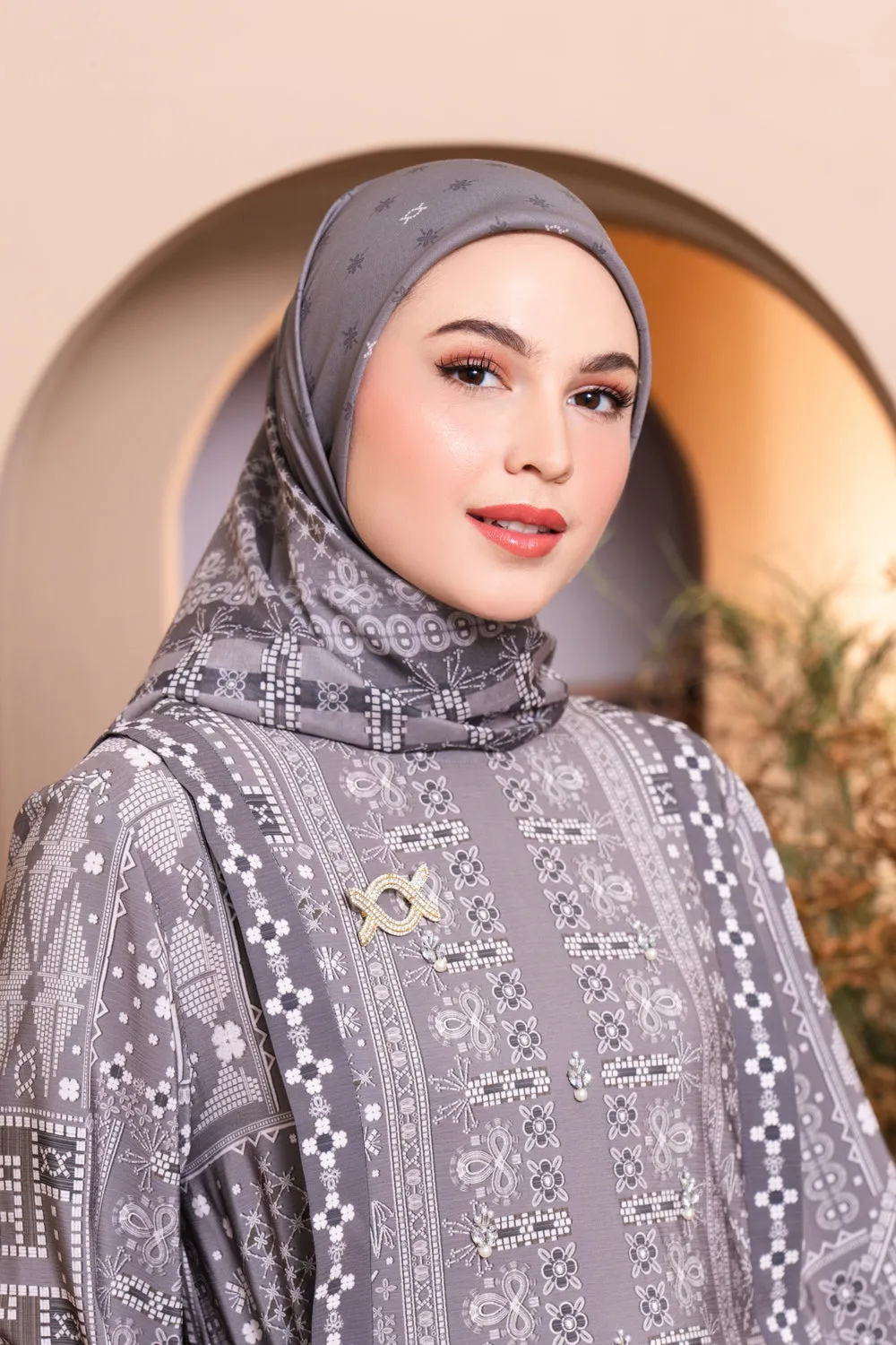 Pre Order - Senggala Scarf Seagrass Twill