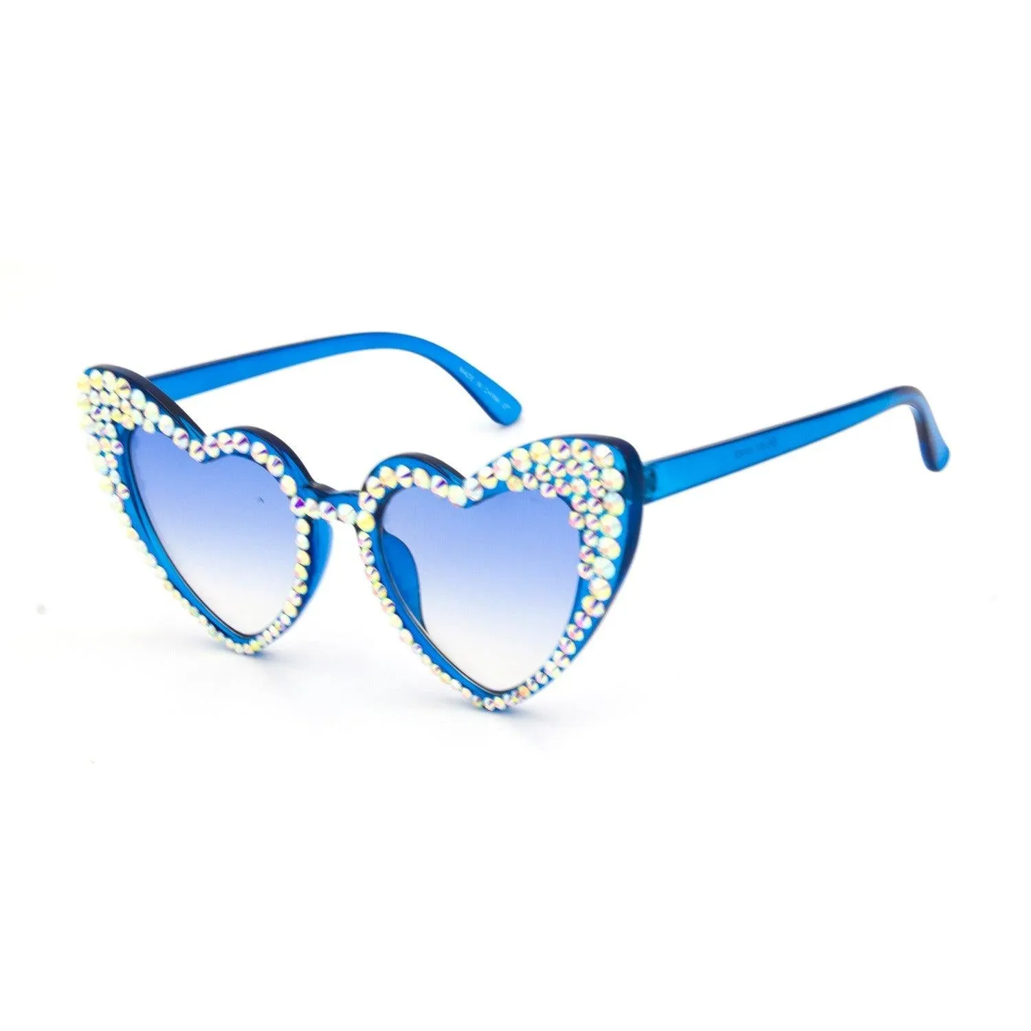 "PRISTY"Heart Shape Plastic Sunglasses
