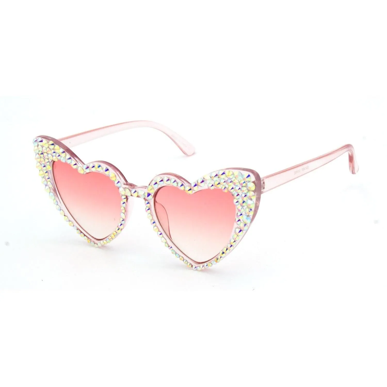 "PRISTY"Heart Shape Plastic Sunglasses