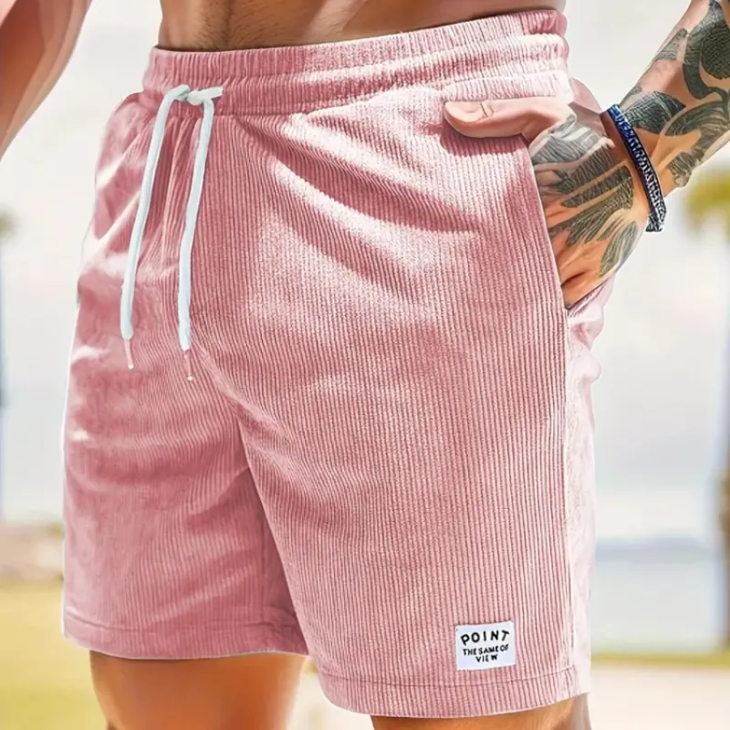 Summer Beach Corduroy Shorts