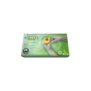Sunset SmoothTouch Disposable Vinyl Gloves Non-Sterile Powdered (Large) 200 pcs