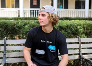 Text Message "u up? Uptown" Tee