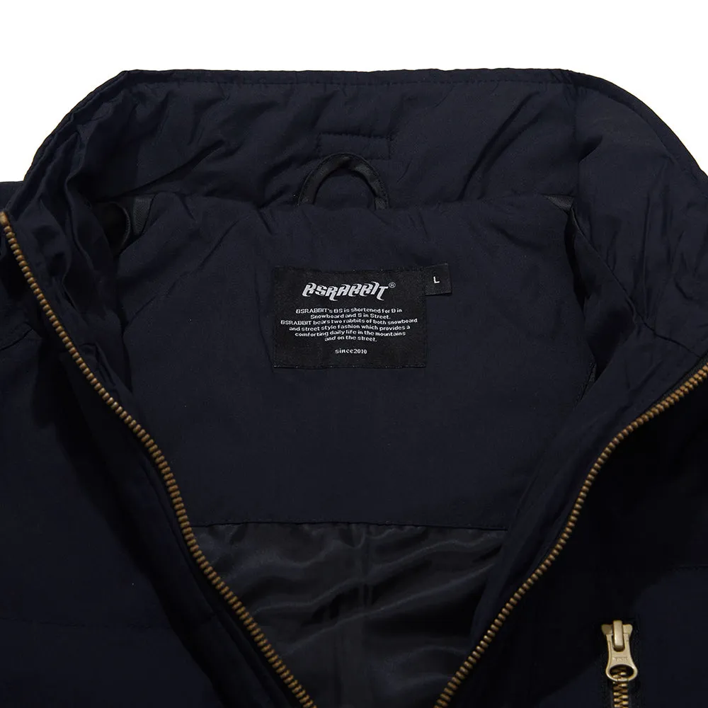 TIDY PADDING JUMPER NAVY