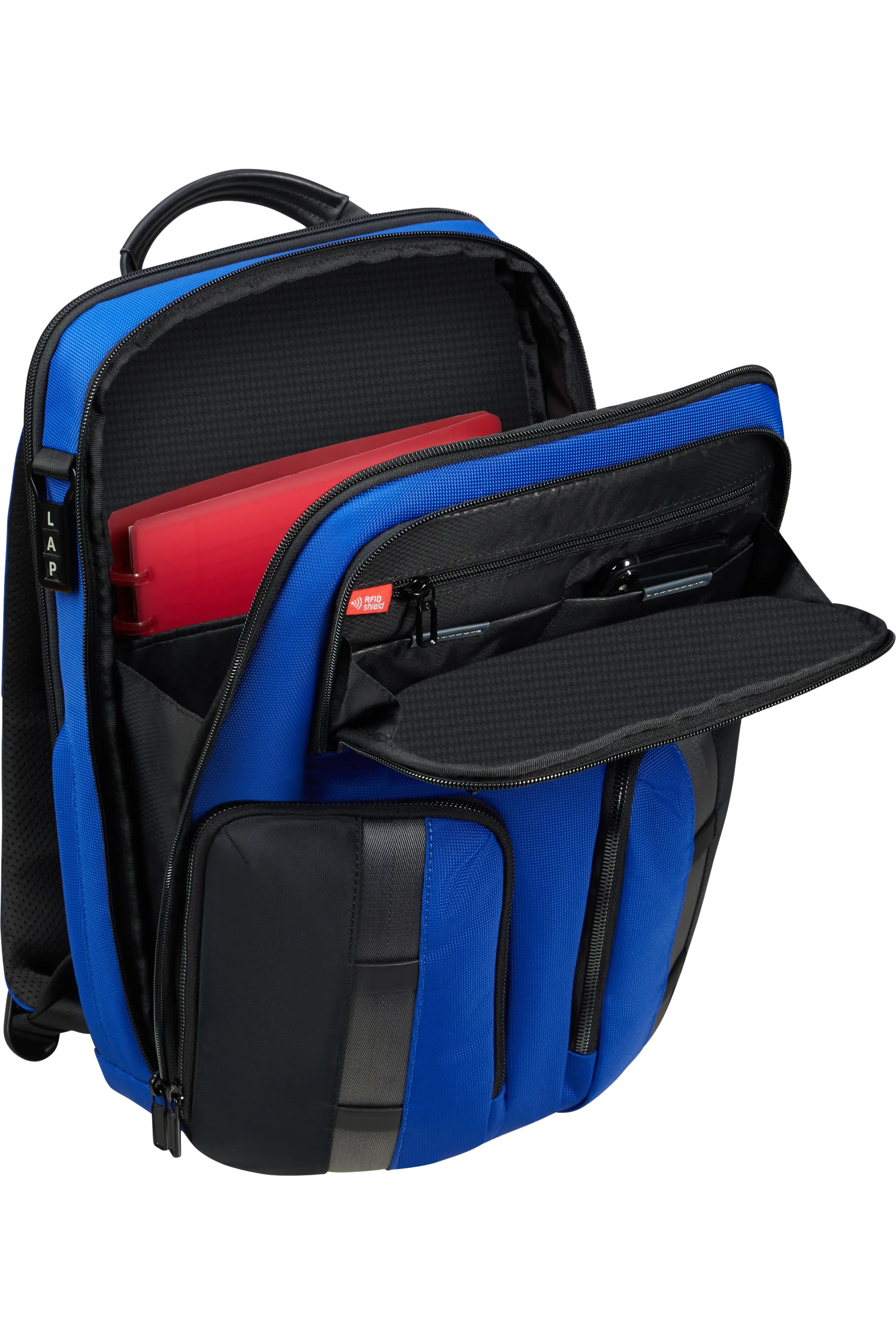 URBAN-EYE Backpack two pockets 15.6" - Cobalt Blue