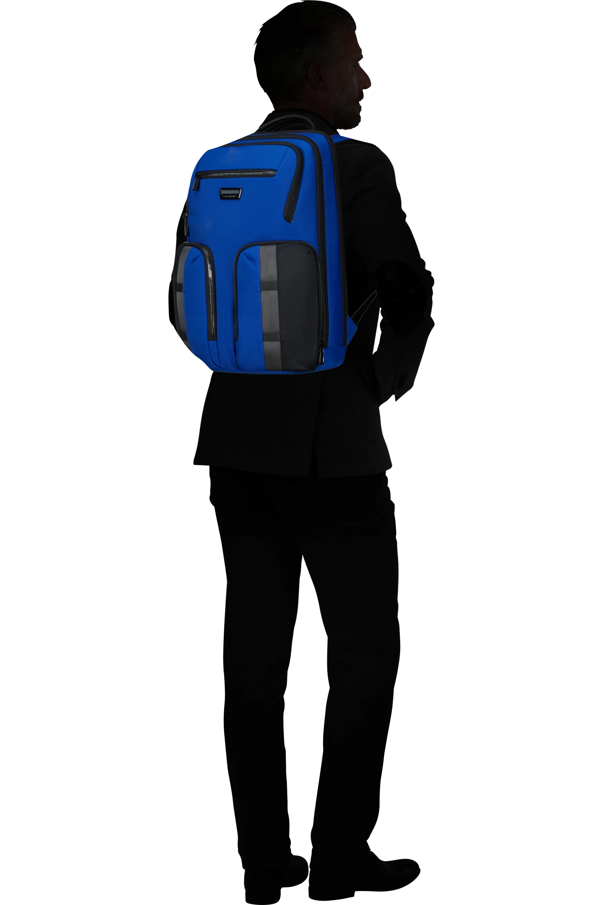 URBAN-EYE Backpack two pockets 15.6" - Cobalt Blue