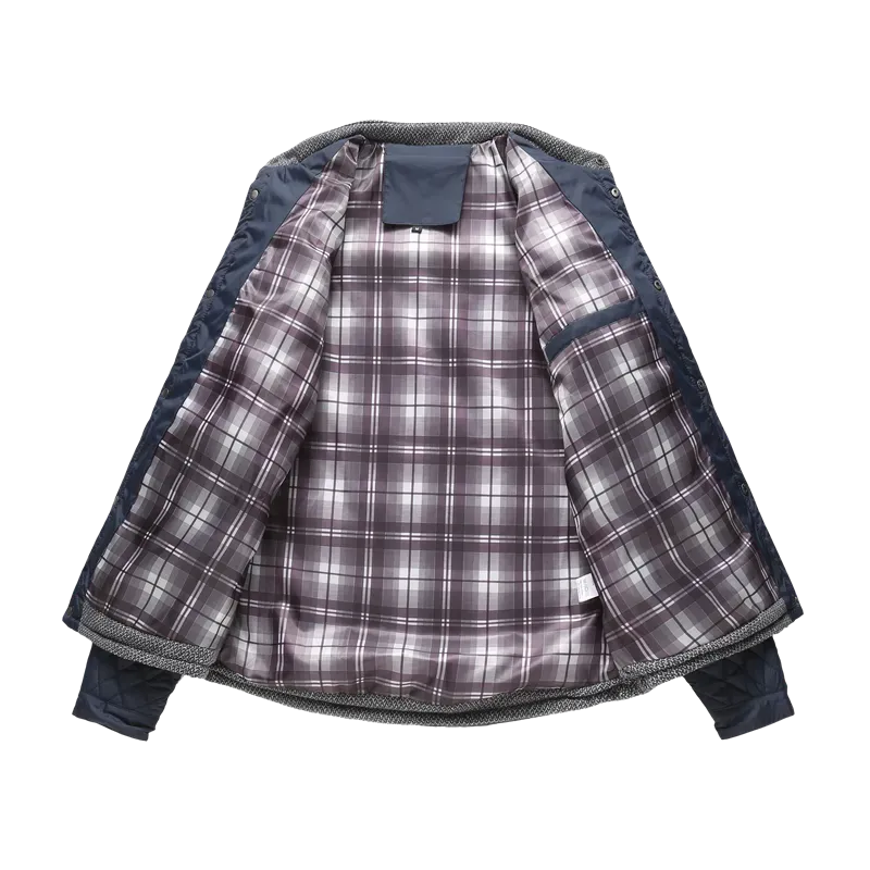 West Louis™ Warm Diamond Design Windproof Jacket
