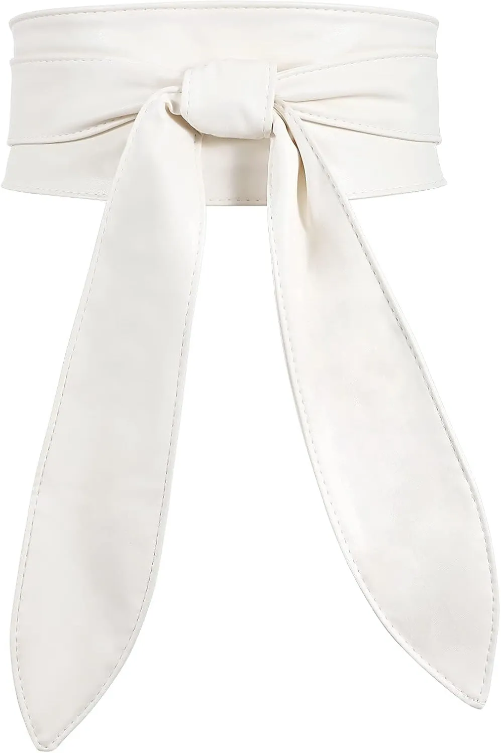 WHIPPY Women Obi Belt Fashion Wrap Around Wide Waistband Knotted Belt for Dress