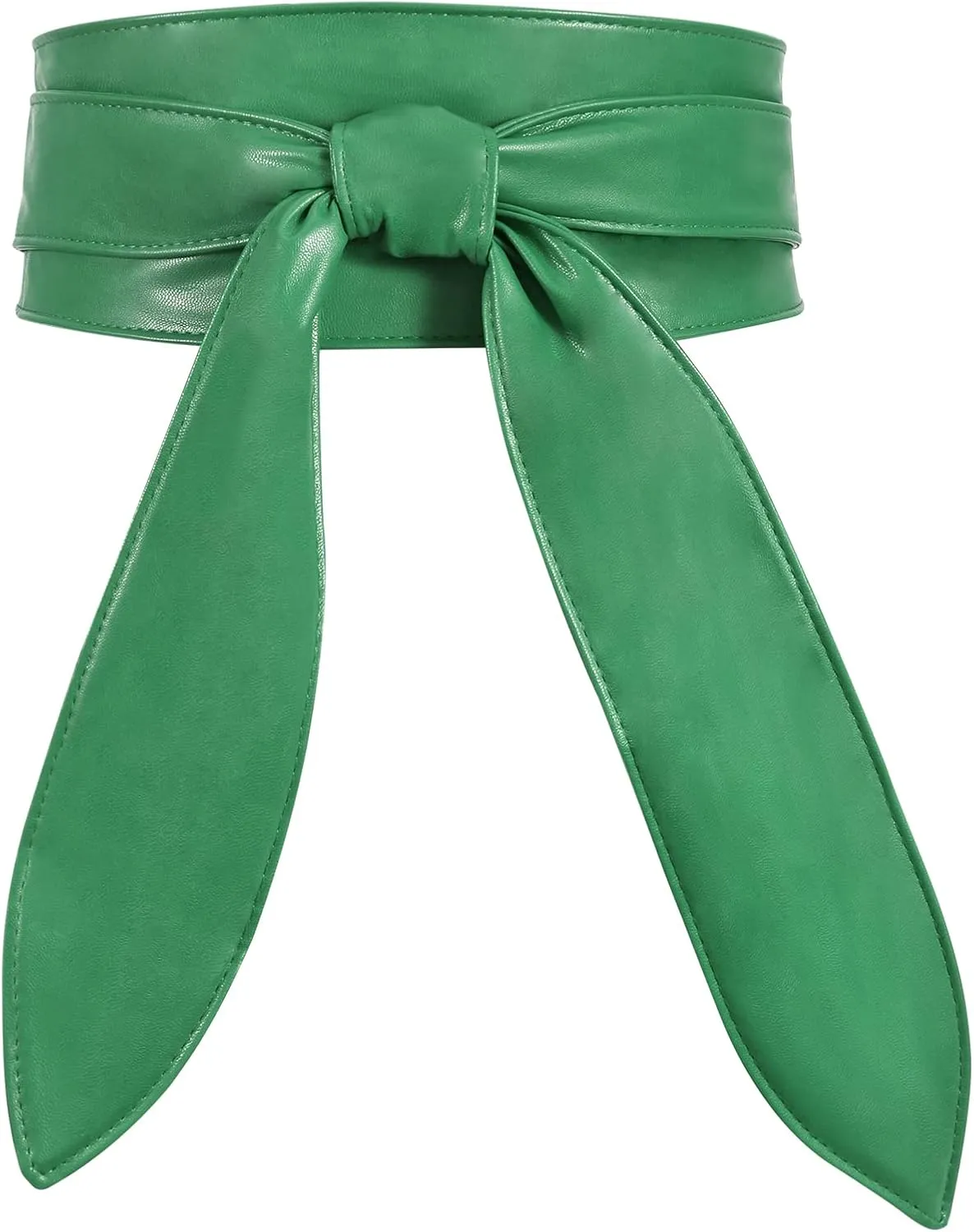 WHIPPY Women Obi Belt Fashion Wrap Around Wide Waistband Knotted Belt for Dress